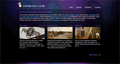 Desktop Screenshot of dready.cz